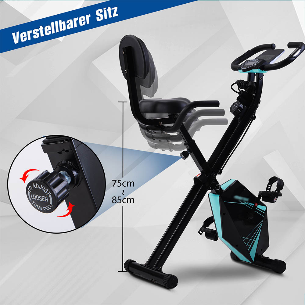 Hometrainer Trimmrad Fitnessbike Ergometer XForm LCD