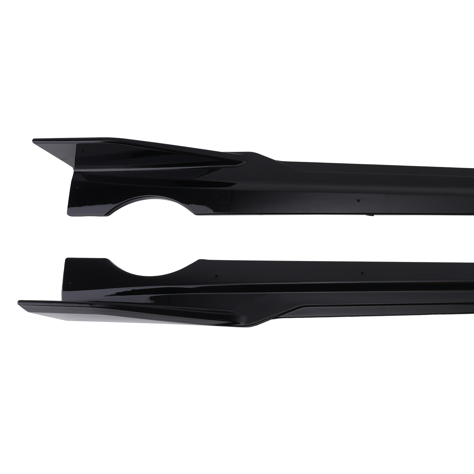 Body Side Skirt Extensions for BMW X5 G05 M Sport 2019-2025 Gloss Black ABS Lip