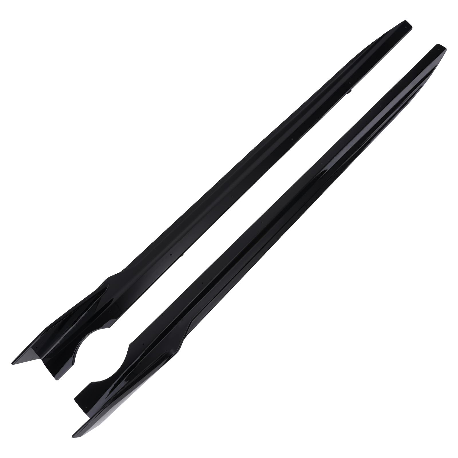 Body Side Skirt Extensions for BMW X5 G05 M Sport 2019-2025 Gloss Black ABS Lip