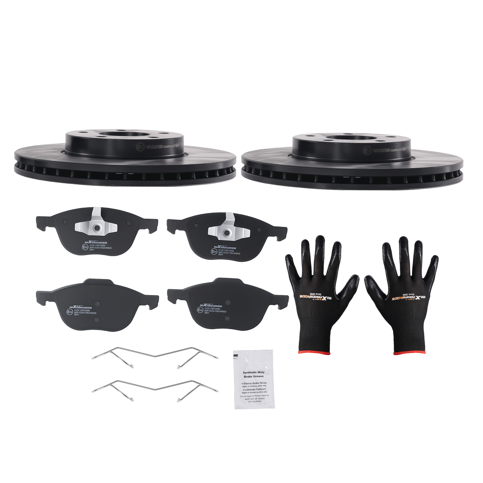 Disques de Frein 278mm for Ford C-Max Focus Volvo C30 S40 V50 2003-2013