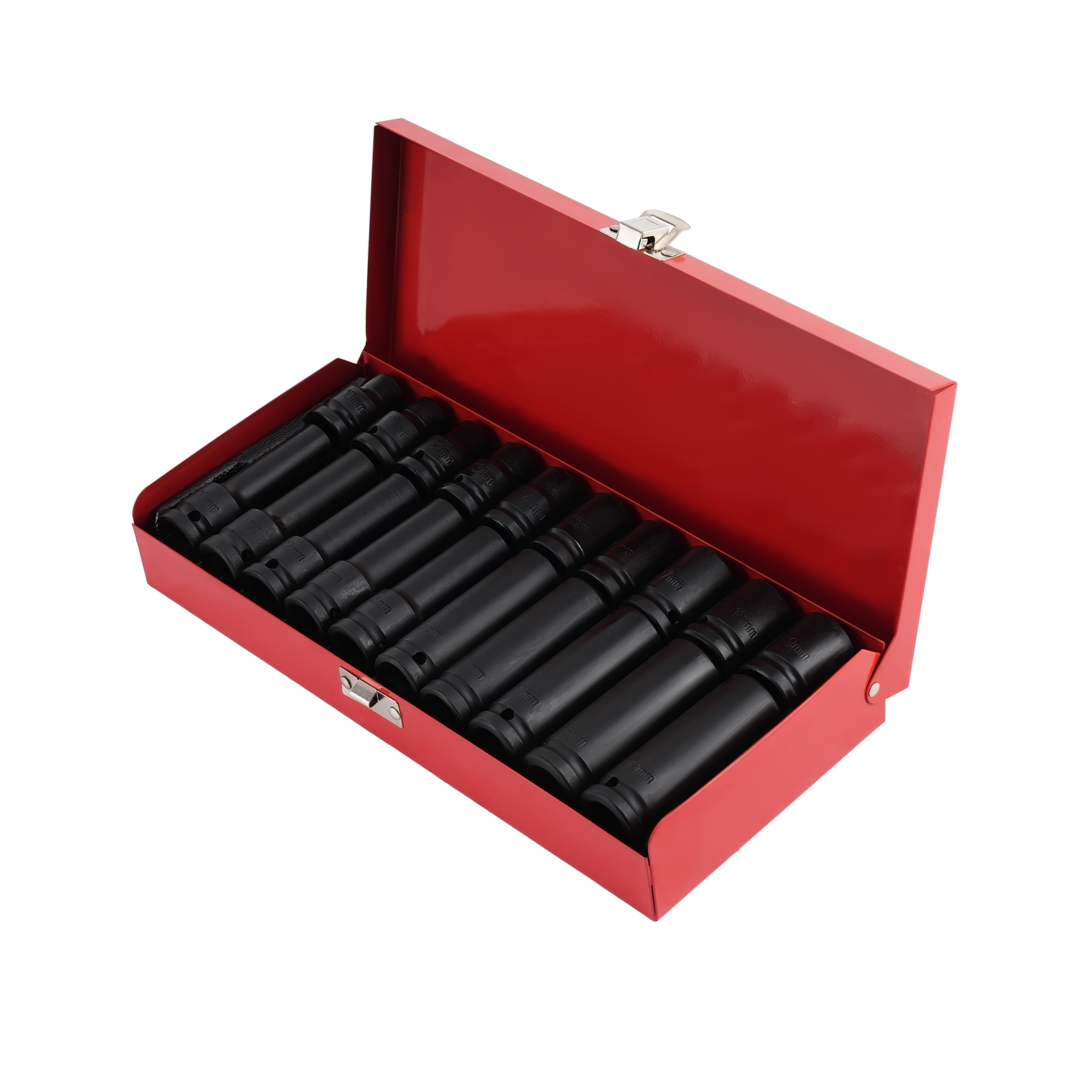 BFO Heavy Duty 1/2 Drive Deep Impact Socket Set Long Reach Wheel Wrench Nut 20PC