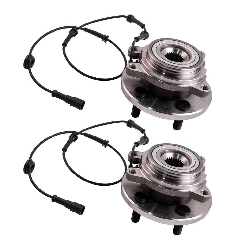 2PCS Front Hub Wheel Bearing Kit with Abs Sensor For LAND ROVER DISCOVERY 2