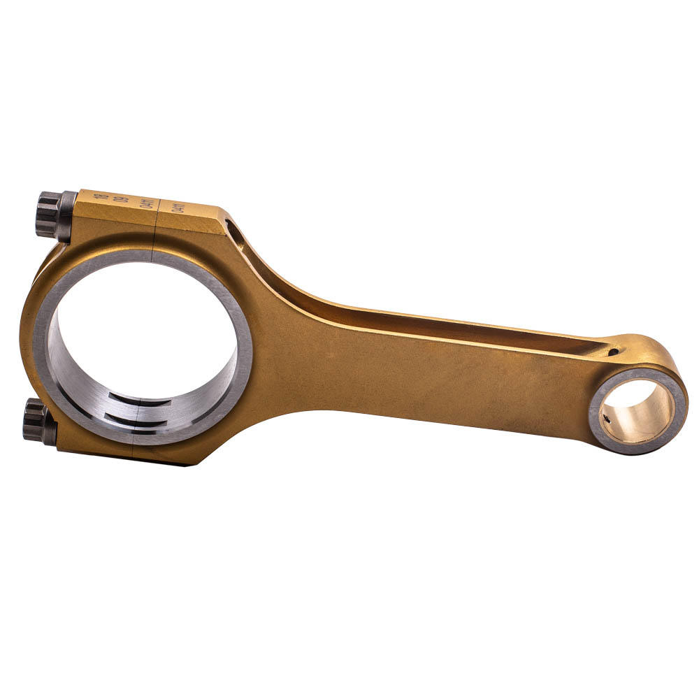 Titanize H-beam 4340 Connecting Rods for Honda Civic Models D16 Si GX HX 137mm