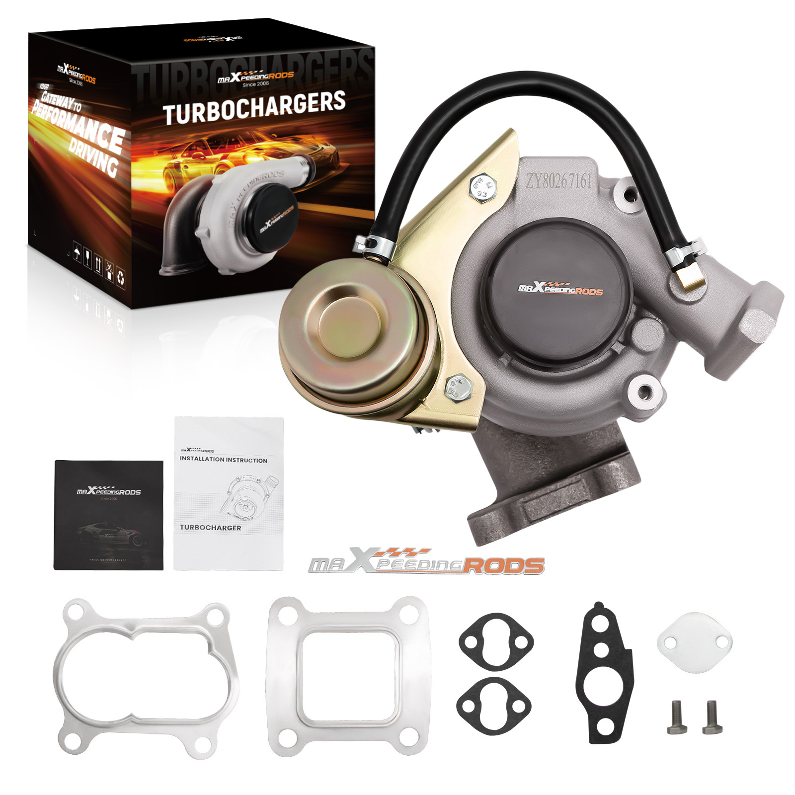 D' échappement turbo-Chargeuses for Toyota Landcruiser TD 86HP 2L-T CT20 Turbo