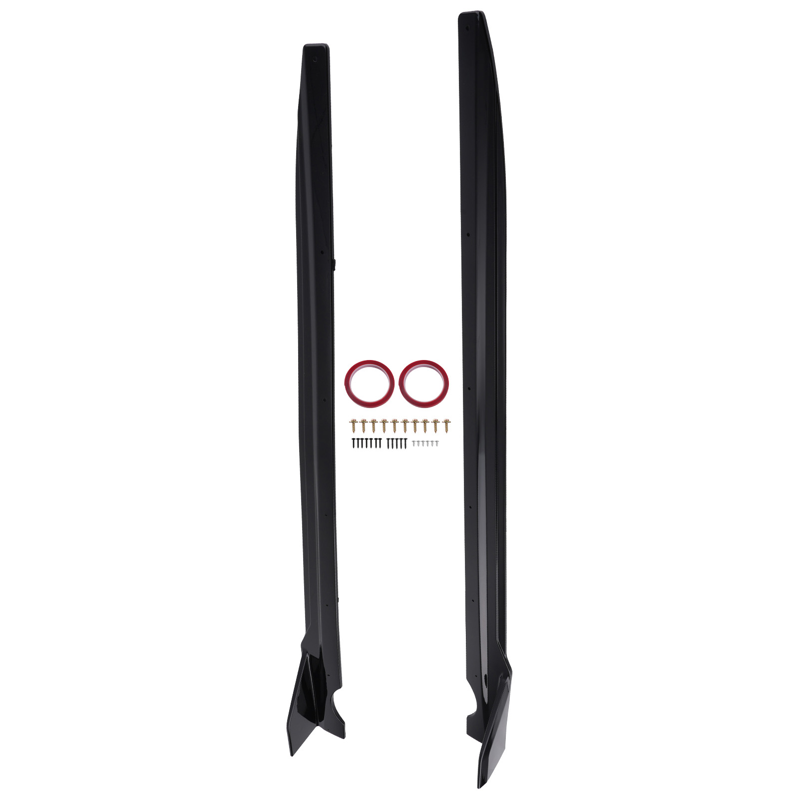 Body Side Skirt Extensions for BMW X5 G05 M Sport 2019-2025 Gloss Black ABS Lip