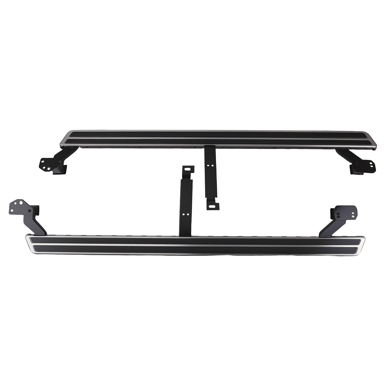 Aluminum Running Boards Side Steps for Audi Q7 2016-2023 4M Non-Slip Protection