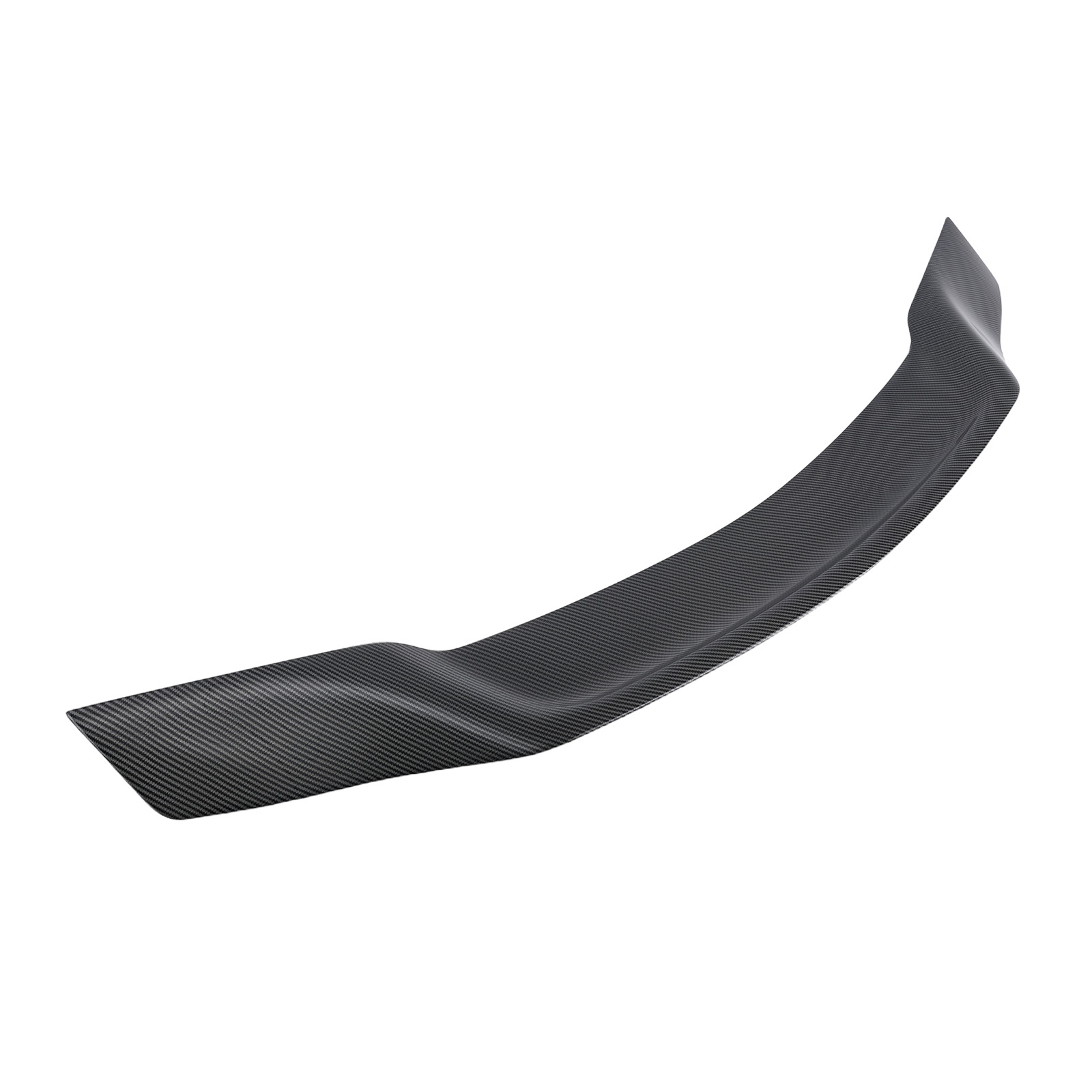 Boot Lip Spoiler for Mercedes Benz C Class W204 Saloon C63 2007-2014 Carbon Look
