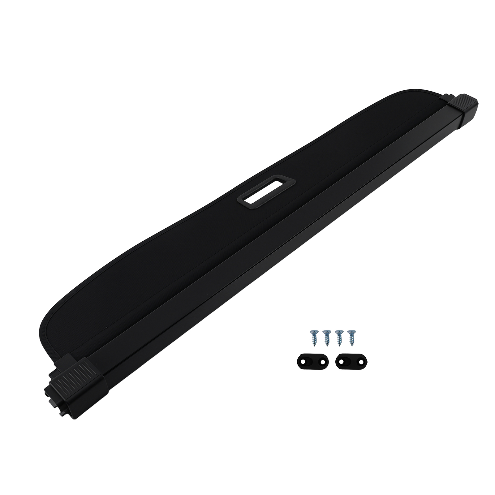 Black Luggage Shelf for Audi Q3 12-15 1315Q3 Retractable Rear Parcel Cover
