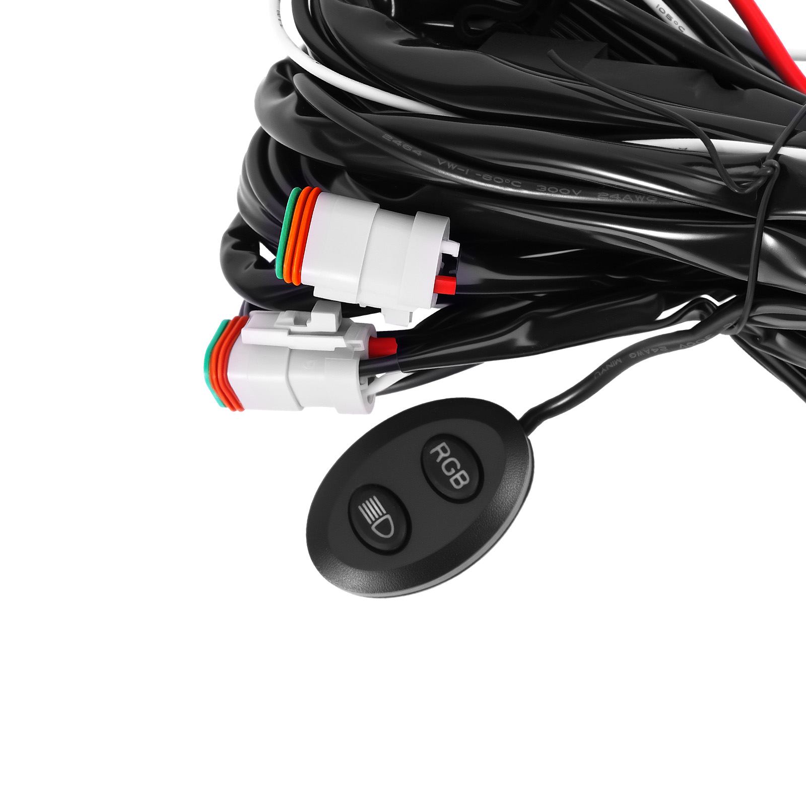 LED Light Wiring Harness For maXpeedingrods Crosshair Series 40A 4-Way Switch