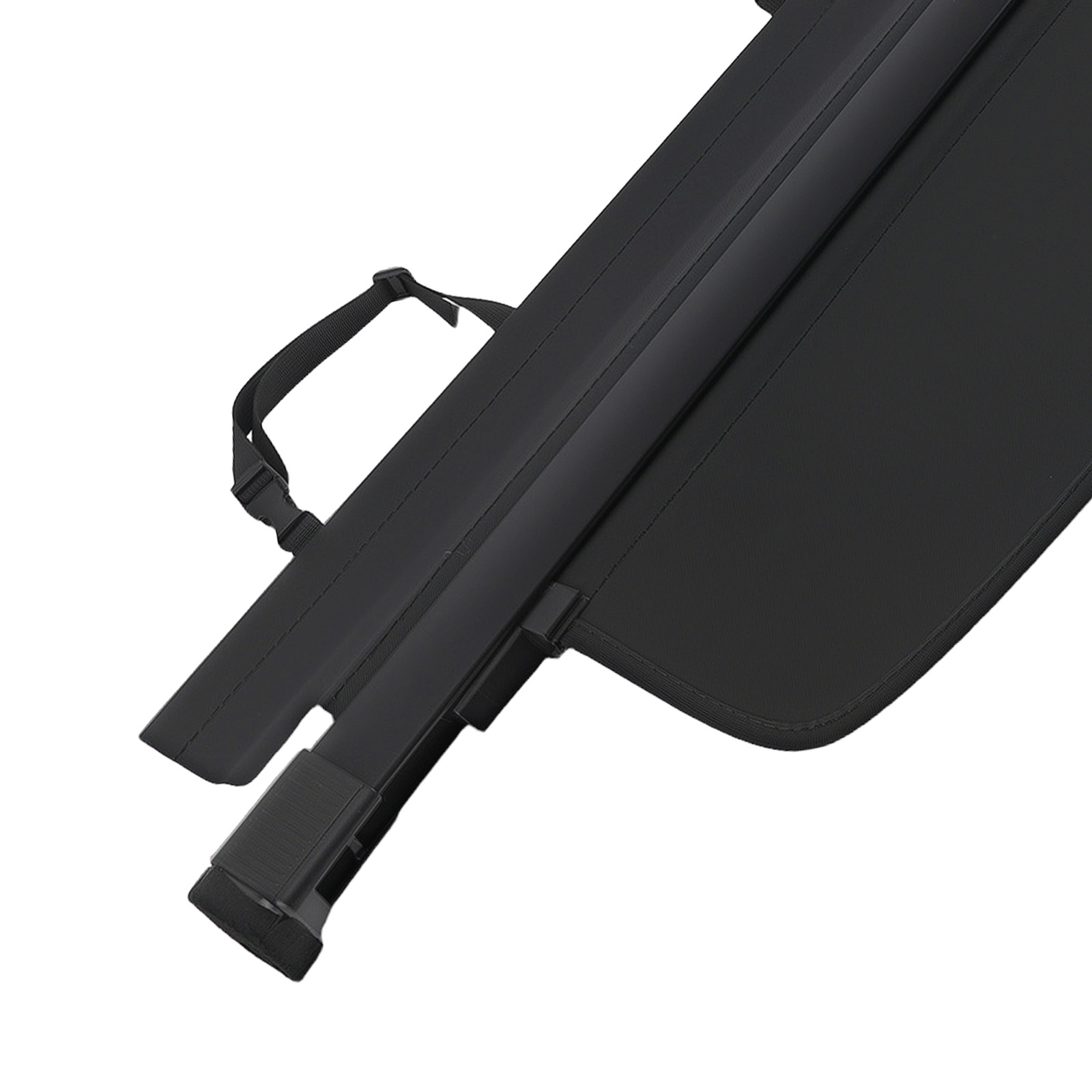 Black Boot Parcel Shelf Cover for VW Touareg 2011-2017 7P6867773H Retractable