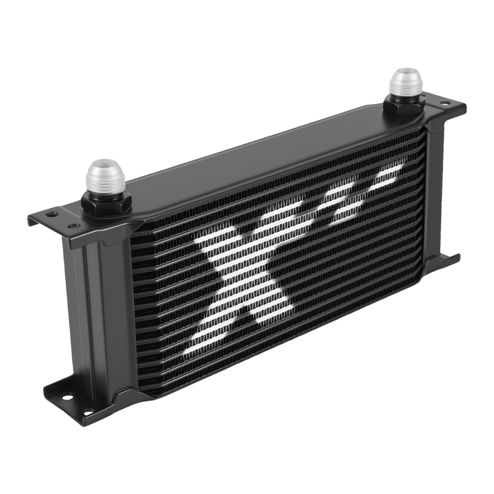 16-Row AN10 Oil Cooler for Universal Cars Air Guide Kit Aluminum Construction