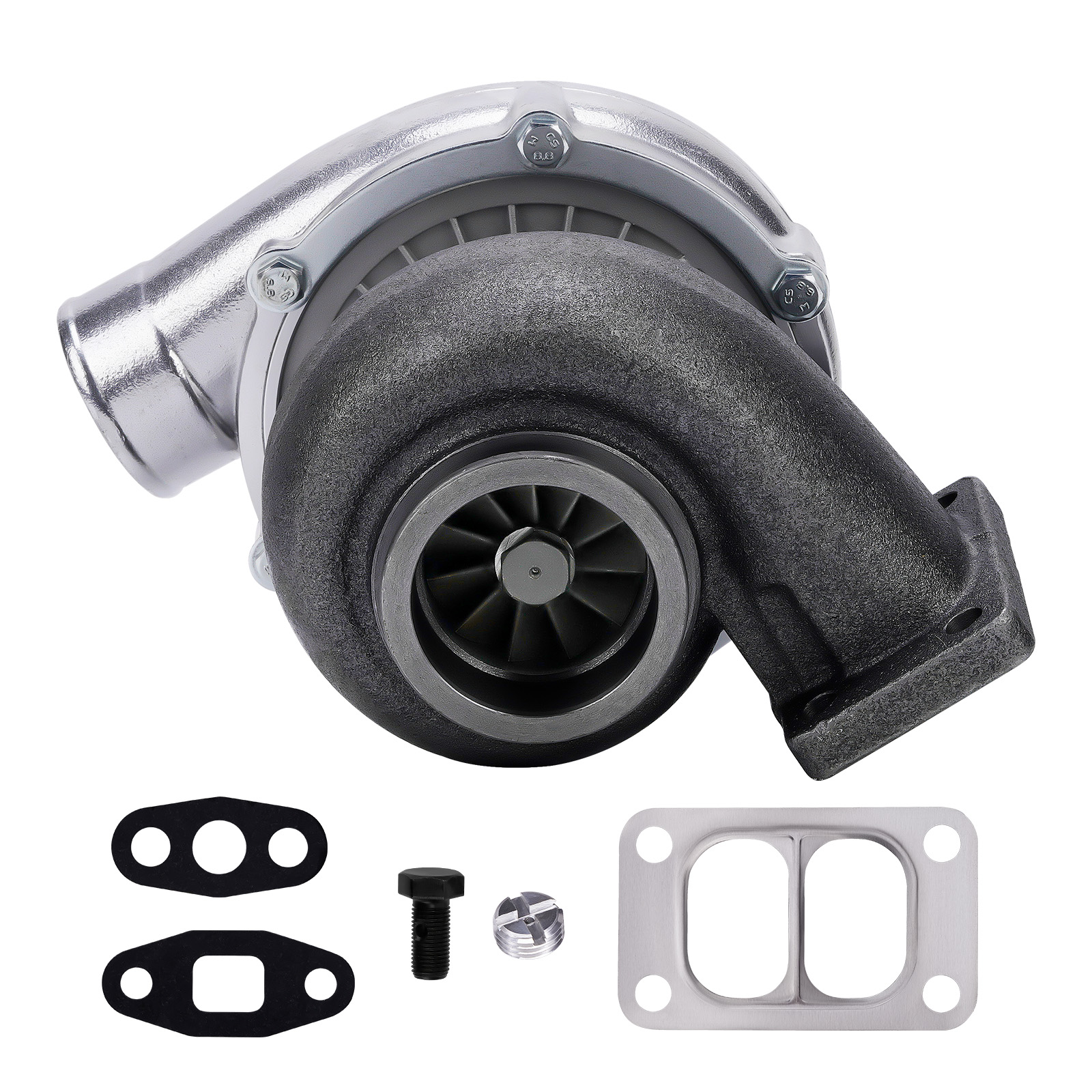 500HP T3 Twin Scroll Turbocharger Floating Bearing for 2.0L-3.0L Universal