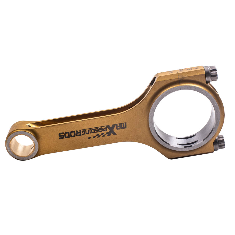 Titanize H-beam 4340 Connecting Rods for Honda Civic Models D16 Si GX HX 137mm