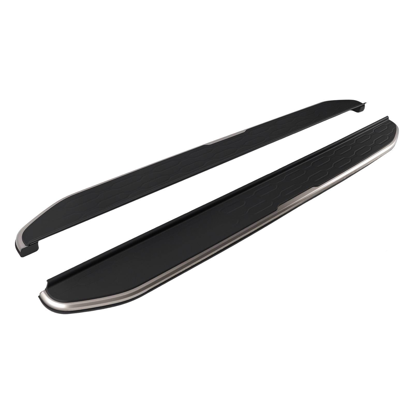 Anti-Slip Side Steps Bars for Land Rover Discovery Sport L550 2014-24 Pair Black