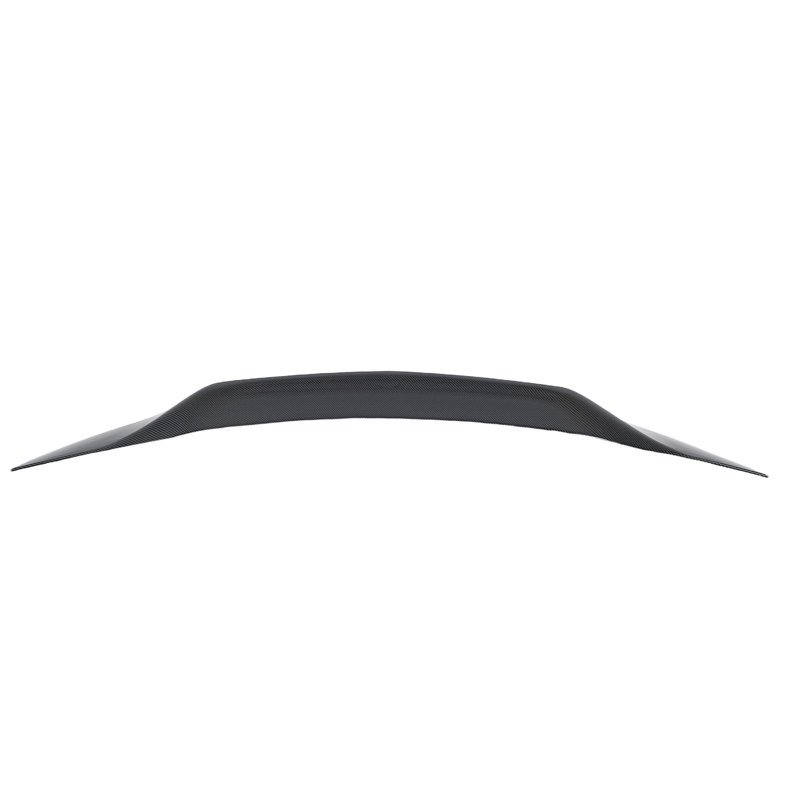 Boot Lip Spoiler for Mercedes Benz C Class W204 Saloon C63 2007-2014 Carbon Look