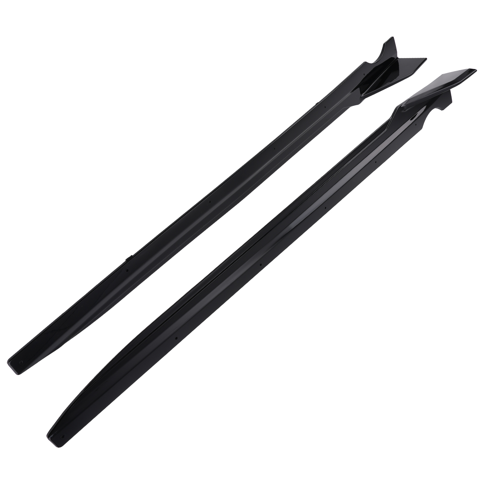 Body Side Skirt Extensions for BMW X5 G05 M Sport 2019-2025 Gloss Black ABS Lip