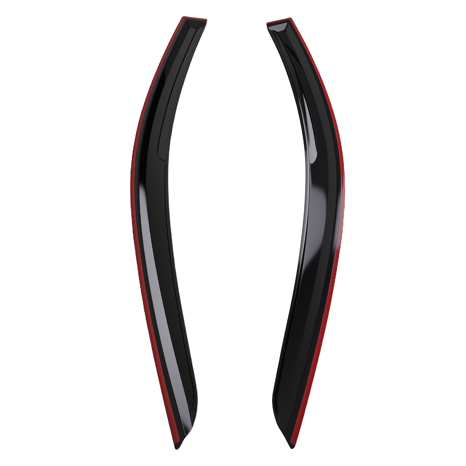 Rain Guard  Wind Deflectors for Renault Clio MK5 2019+ Black  4Pcs Kit