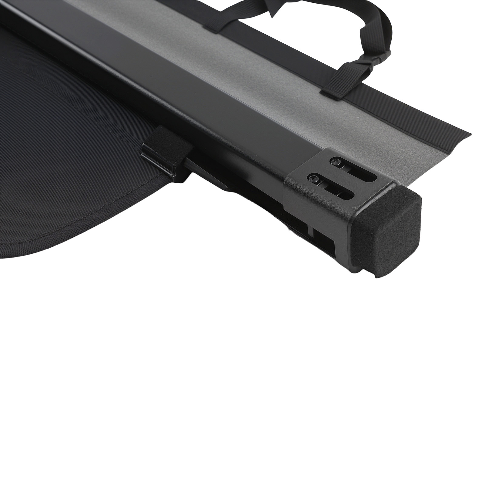 Black Boot Parcel Shelf Cover for VW Touareg 2011-2017 7P6867773H Retractable