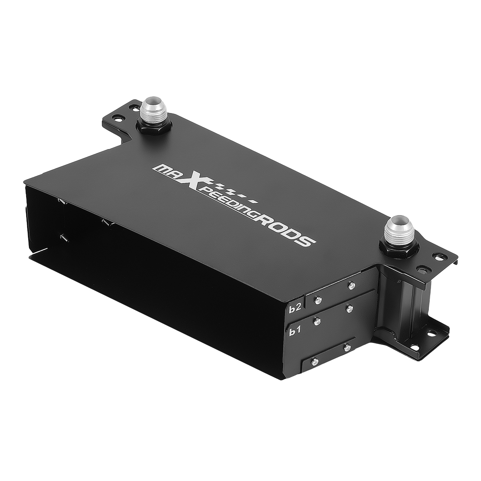 Kit Refroidisseur Huile 10 Rangées Universel Aluminium AN10 Support Montage