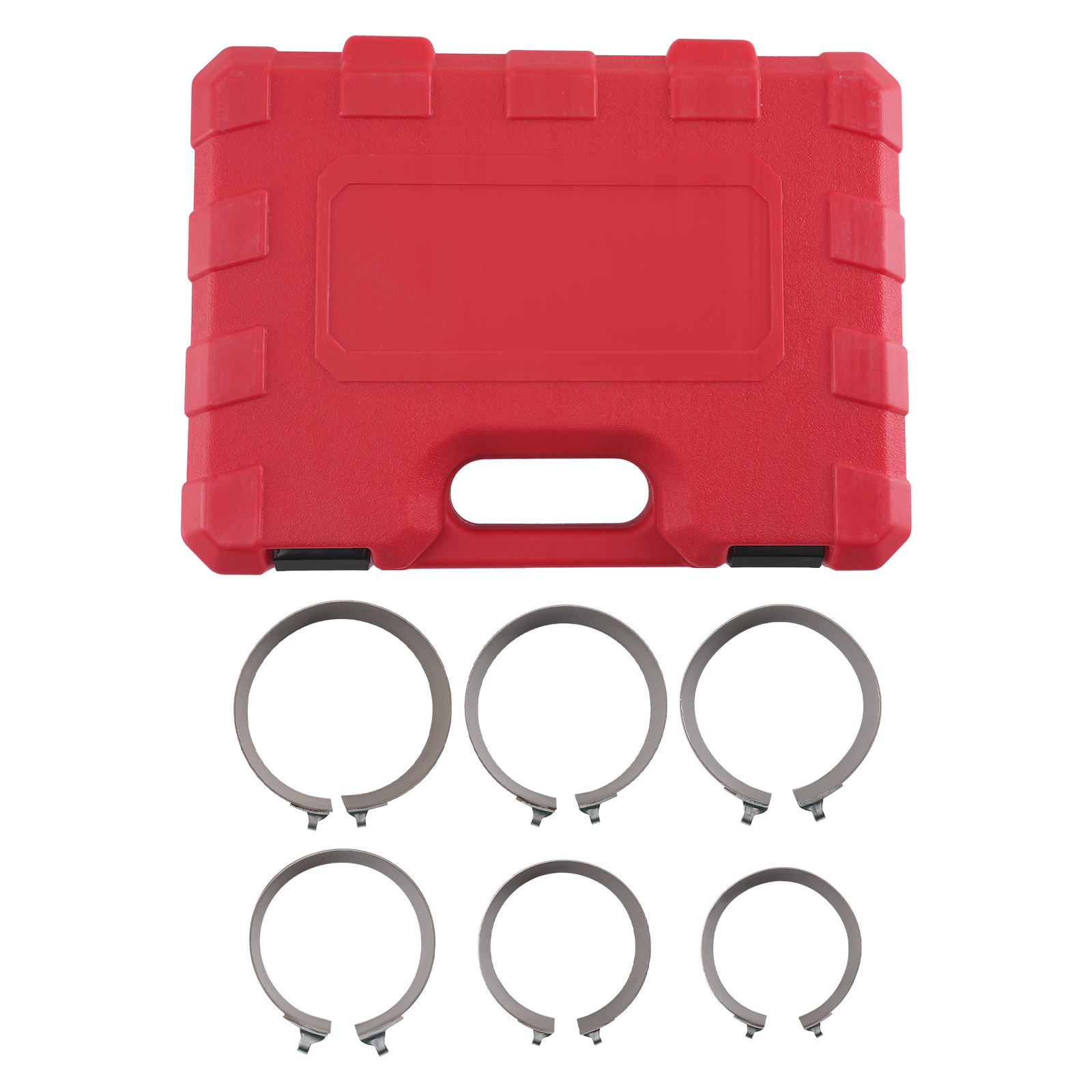 Professional Piston Ring Compressor Cylinder Installer with Plier & 6 Band Tool