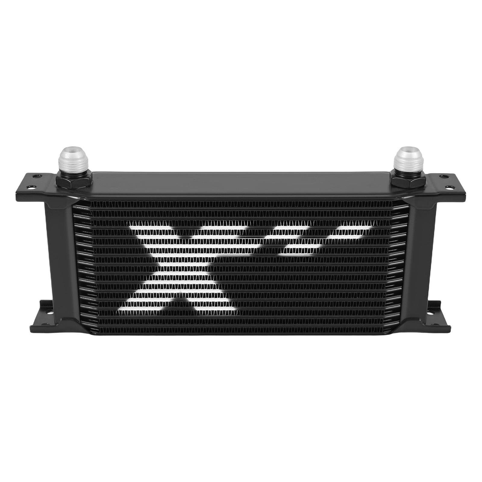 16-Row AN10 Oil Cooler for Universal Cars Air Guide Kit Aluminum Construction