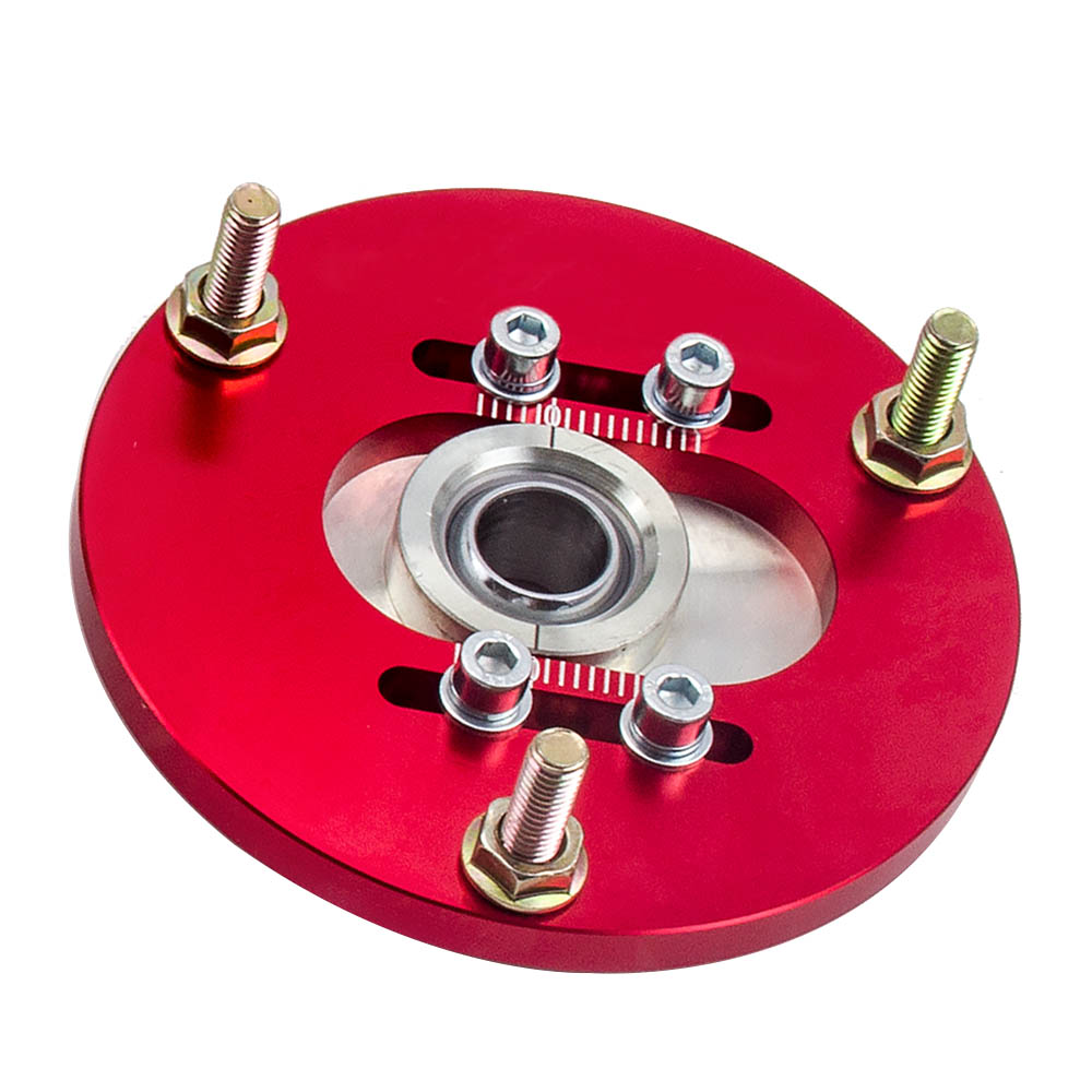Coilover Suspension Camber Plates For BMW 3 Series E36 1991–1998 Red