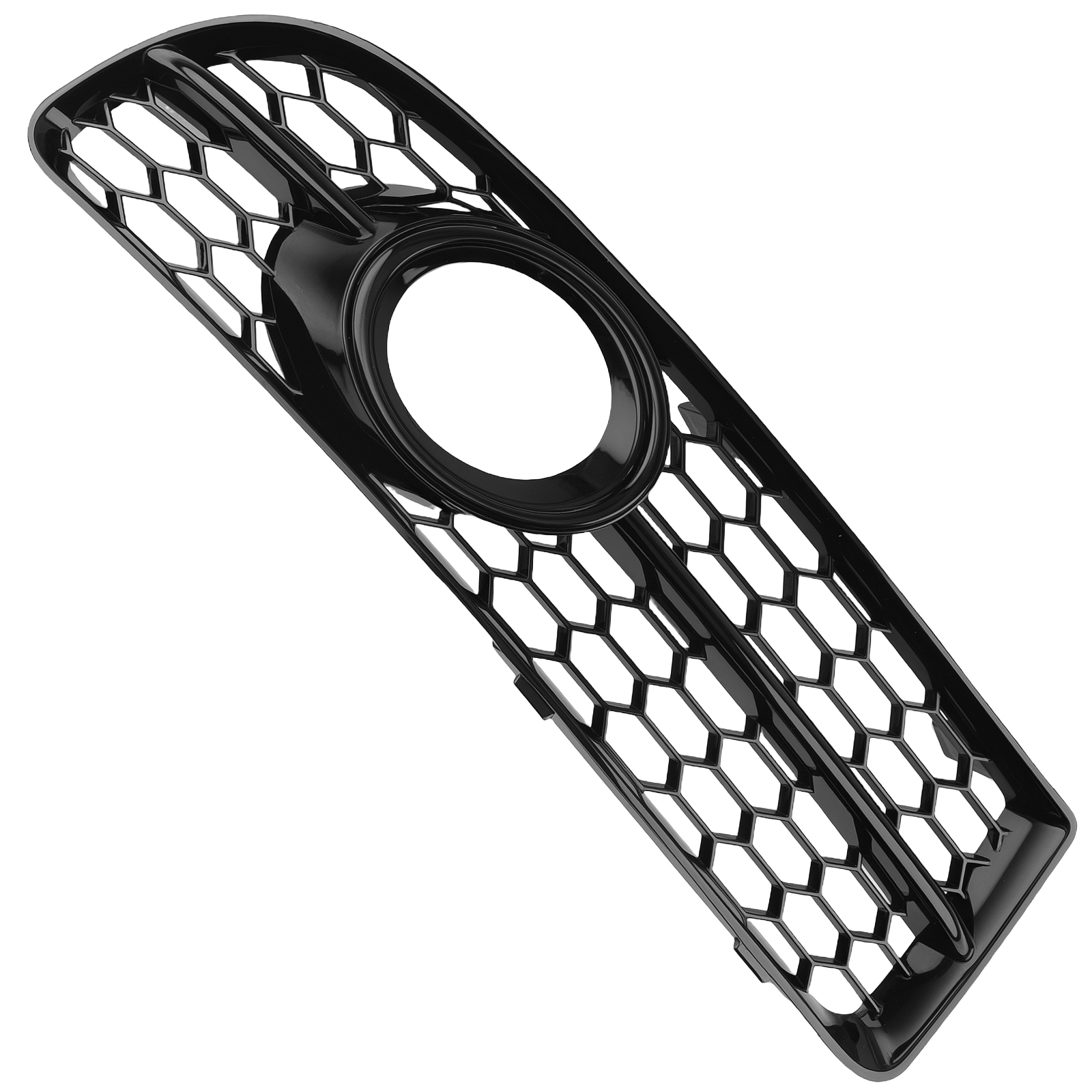 Pair Front Bumper Fog Light Grille Cover for Audi A4 B7 S-Line 05-08 8E0807681F