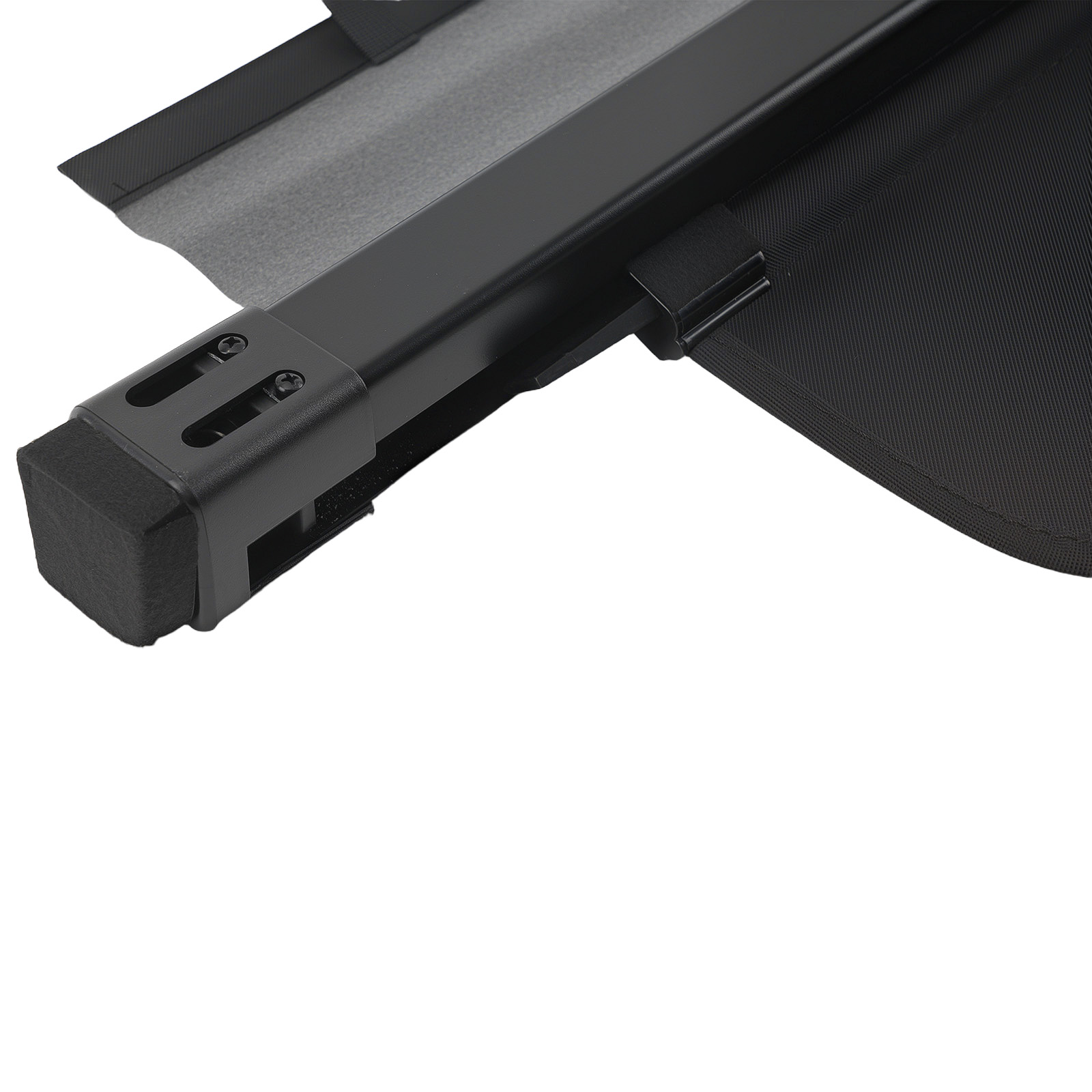Black Boot Parcel Shelf Cover for VW Touareg 2011-2017 7P6867773H Retractable