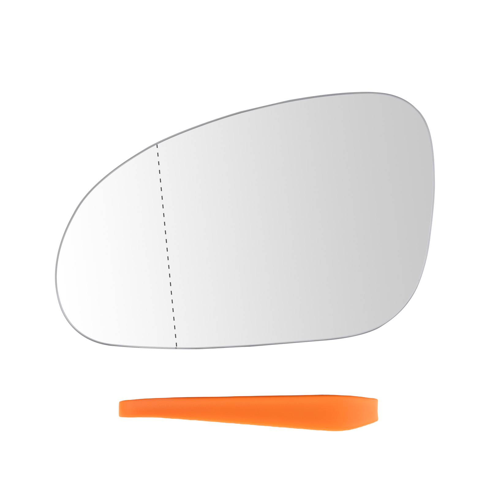 Left Door Mirror Glass for Skoda Superb VW Passat 2001-2008 3C0857521