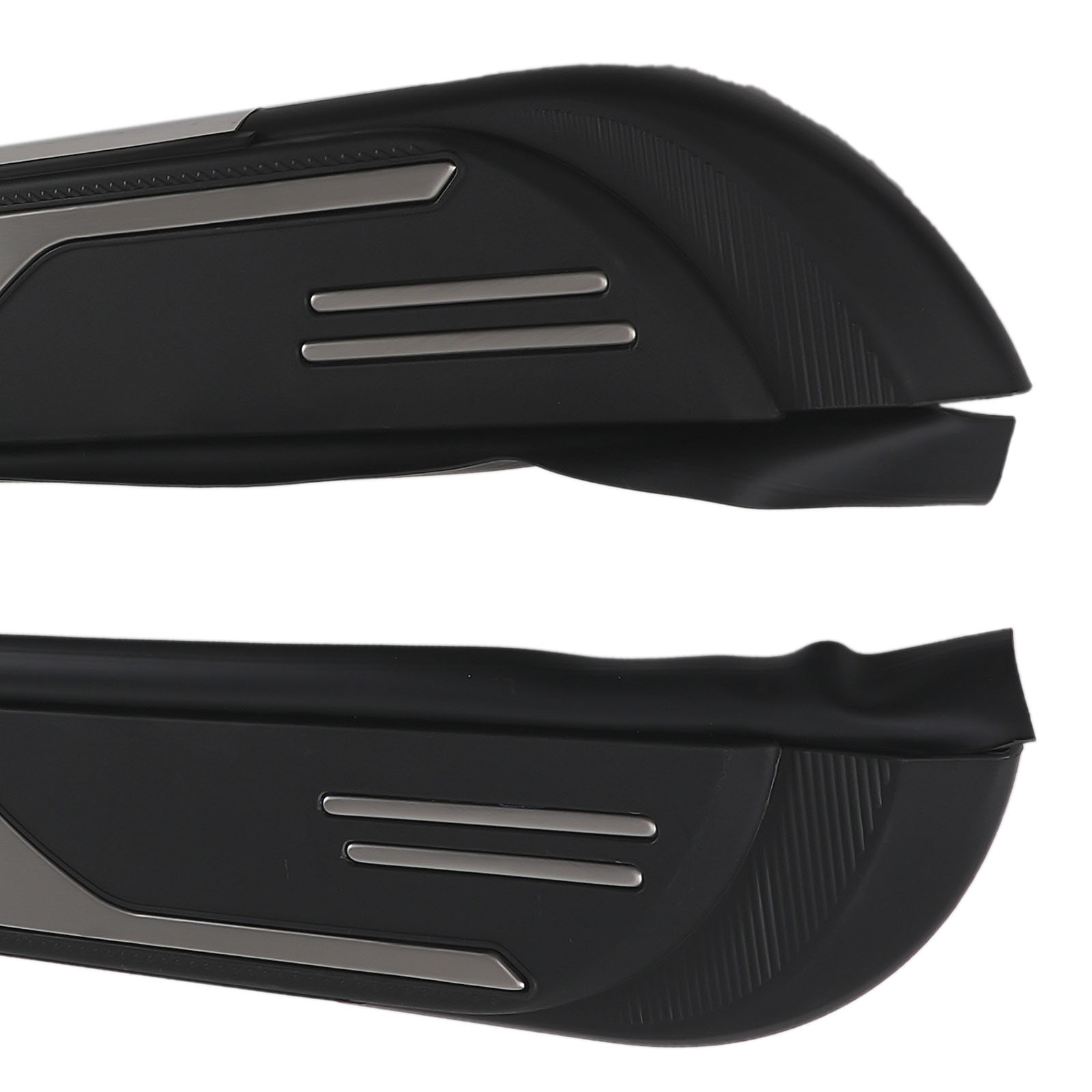 Black Side Step Running Board for AUDI Q7 2017-2023 4M 4MB Aluminum Pair