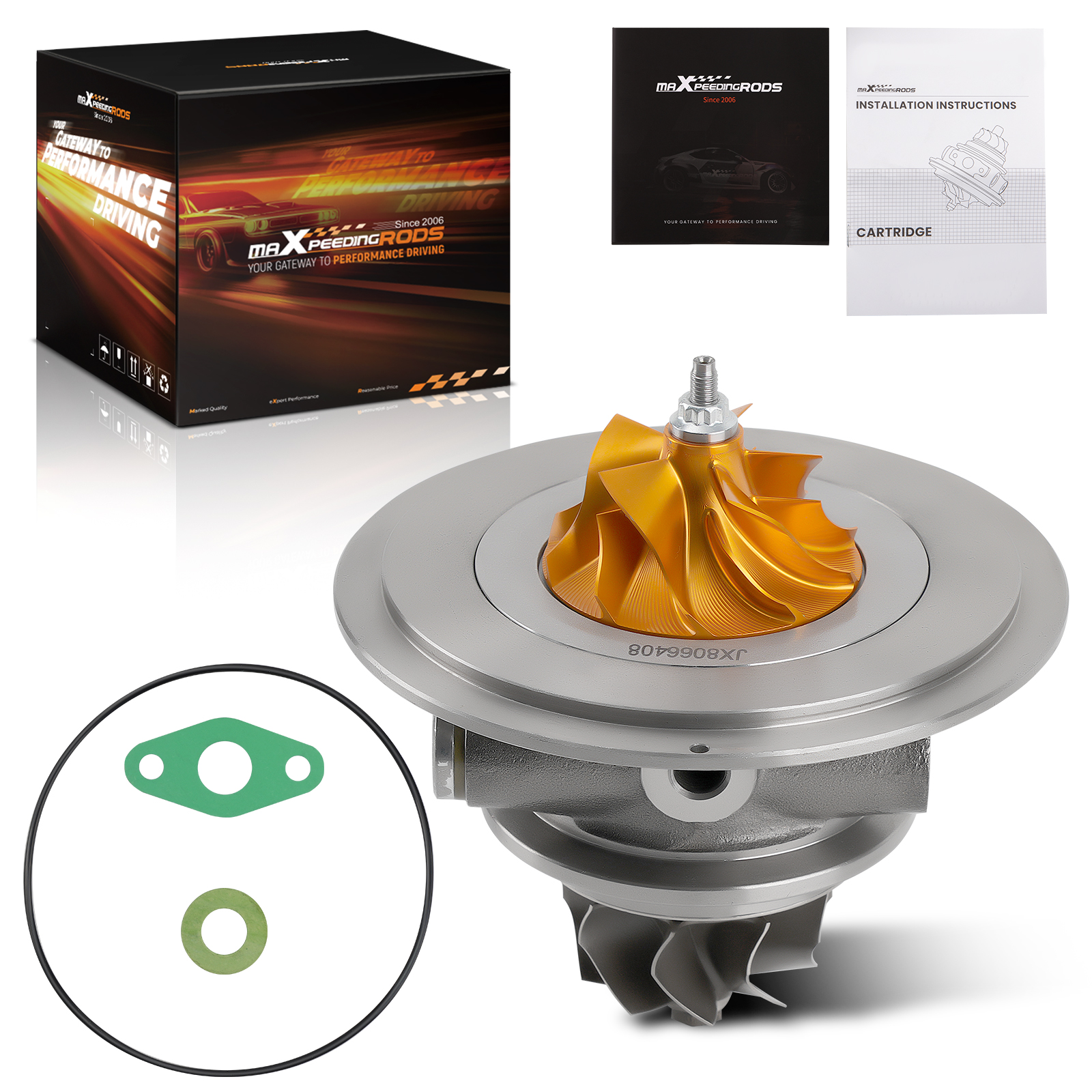 Upgrade Turbo Core for BMW X5 X6 750i xDrive 4.4L 769155-0011 2008-2016 MGT2256S