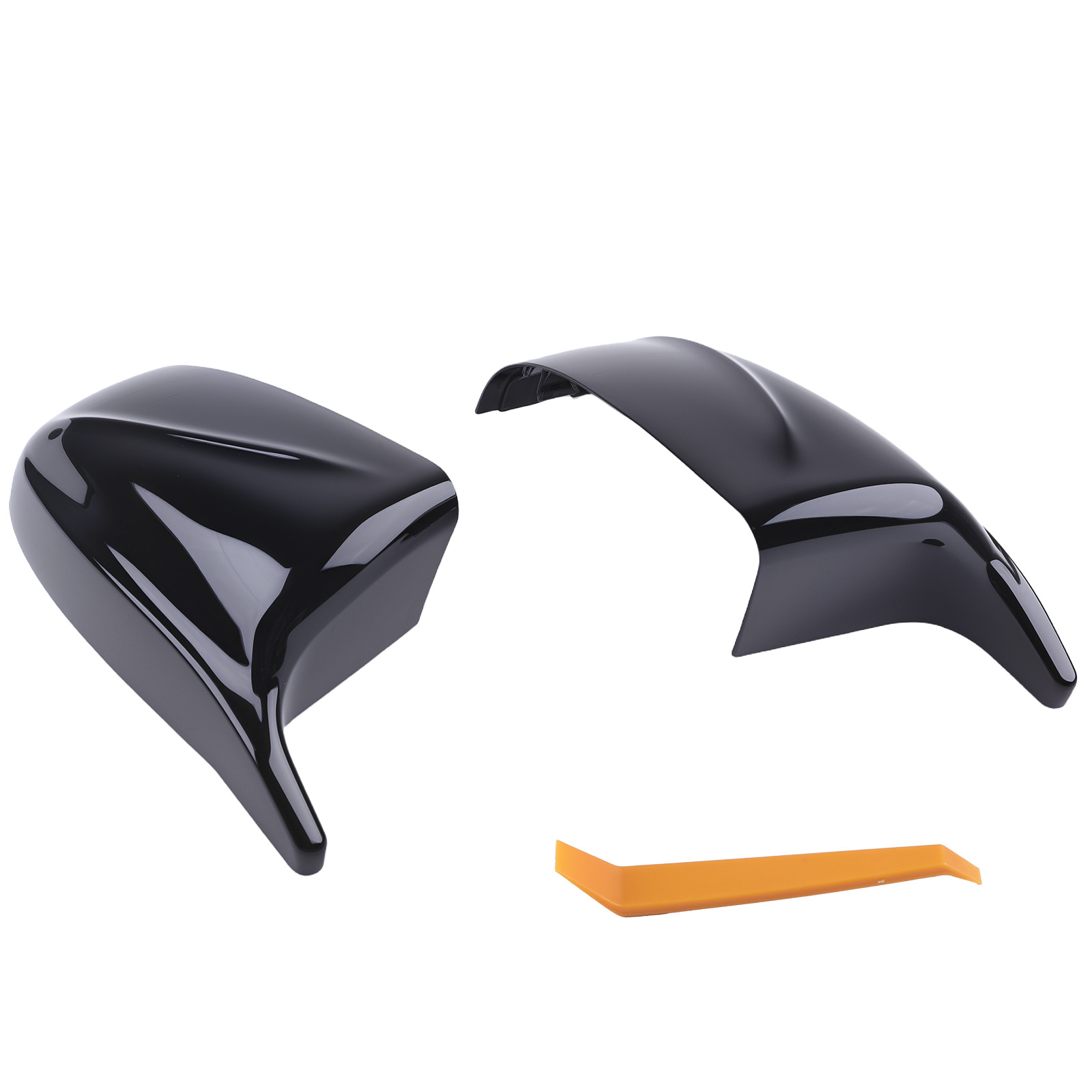 Wing Mirror Cover Caps for BMW X5 E70 X6 E71 07-13 51162182697 Gloss Black  Pair
