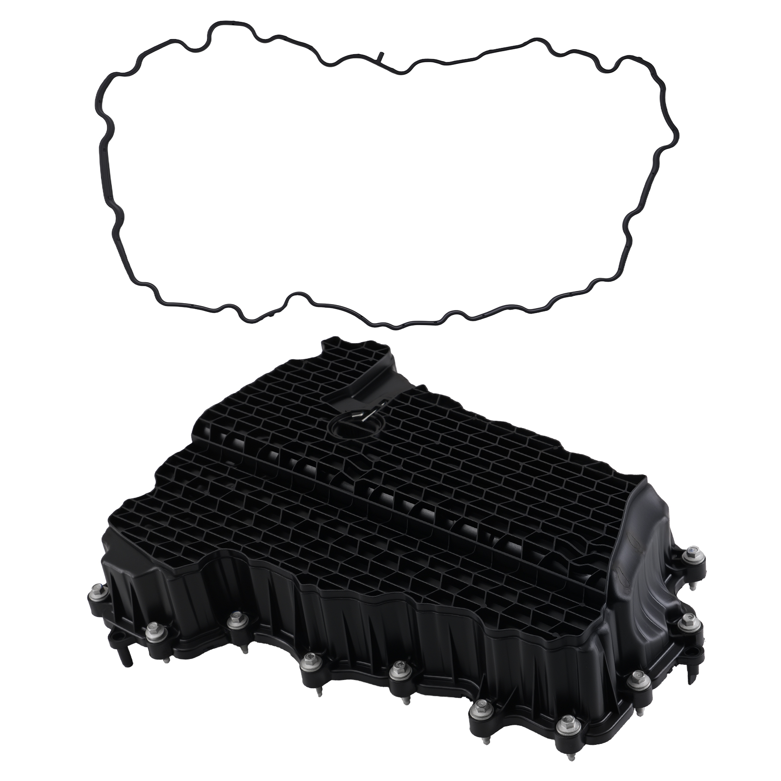 Engine Oil Pan for Ford Kuga/S-MAX 2.0 TDCi 9801258280 Plastic w/ Hardware