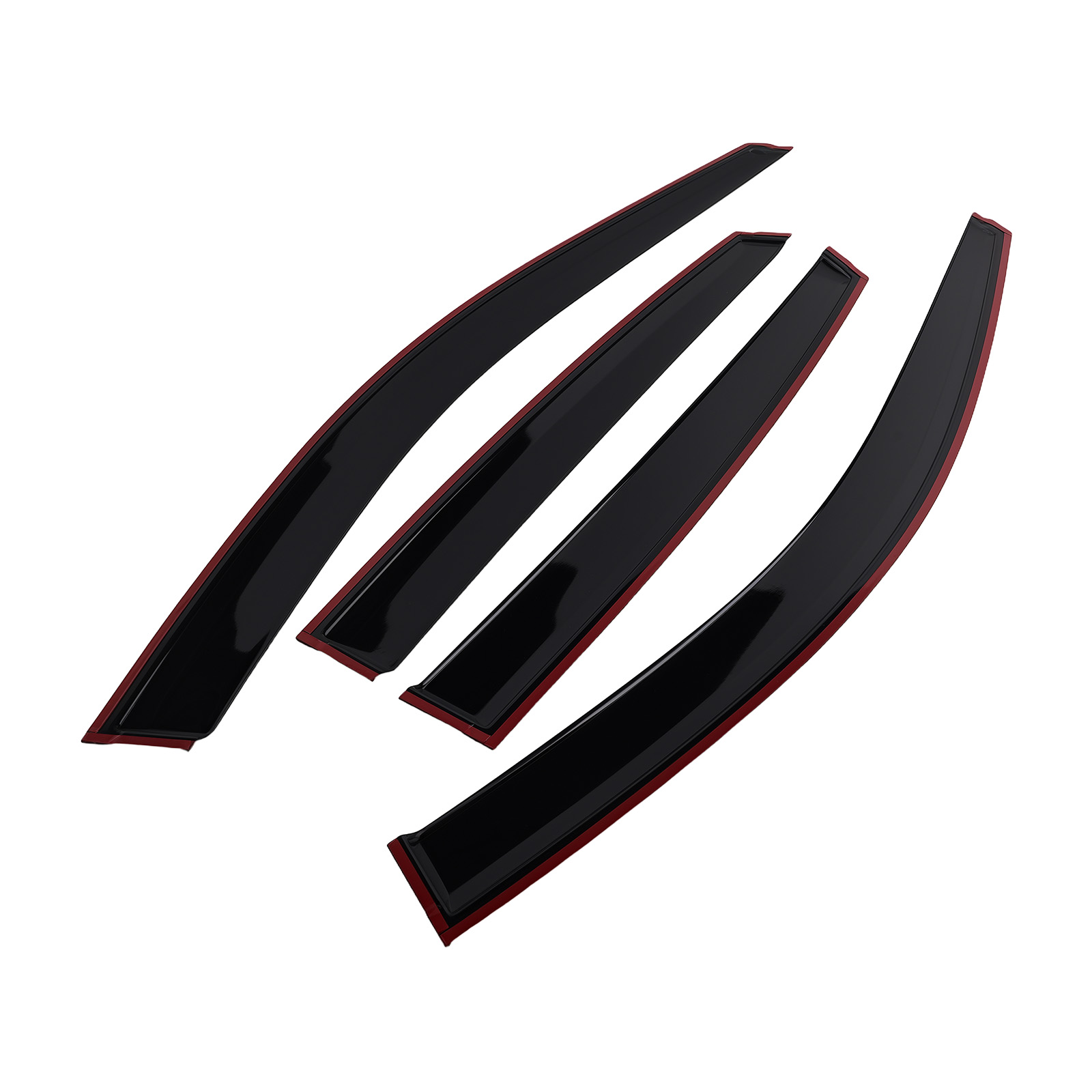 Wind Deflectors 4PC Rain Guard Window Visors Set for HONDA CR-V MK3 2007-2012