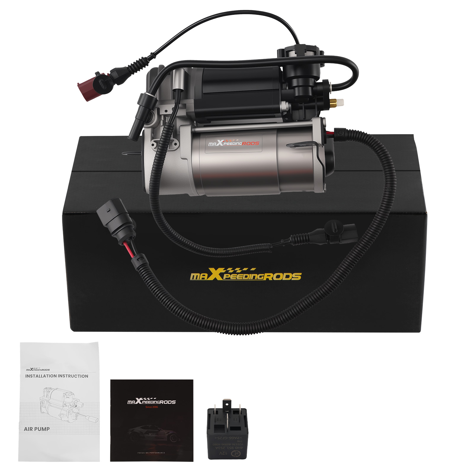 Air Suspension Compressor Pump For Audi A8 Quattro 4E V6/V8 4E0616005F 2002-2010