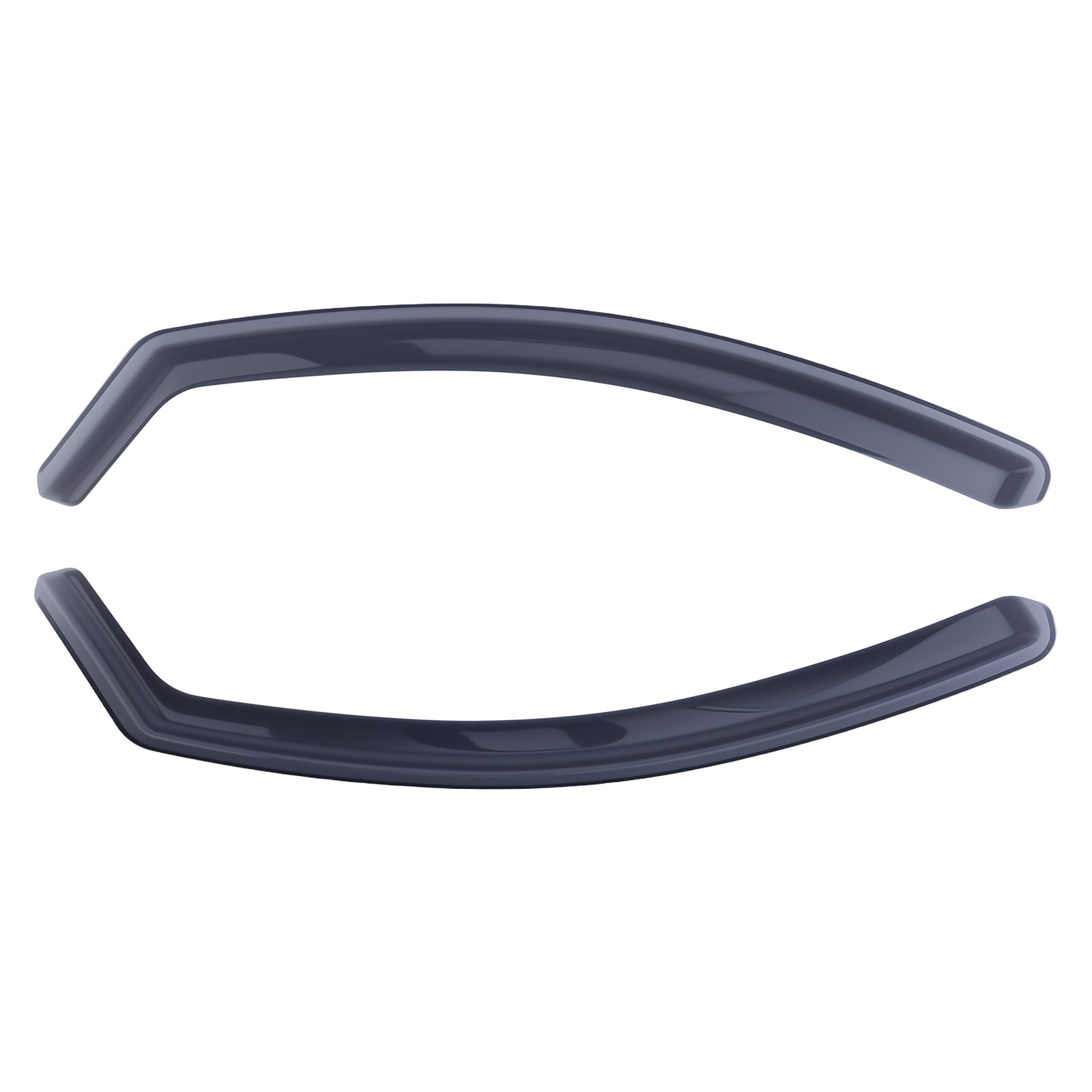 Acrylic Window Visors for Nissan Qashqai 2007-2013 Tinted 4pcs