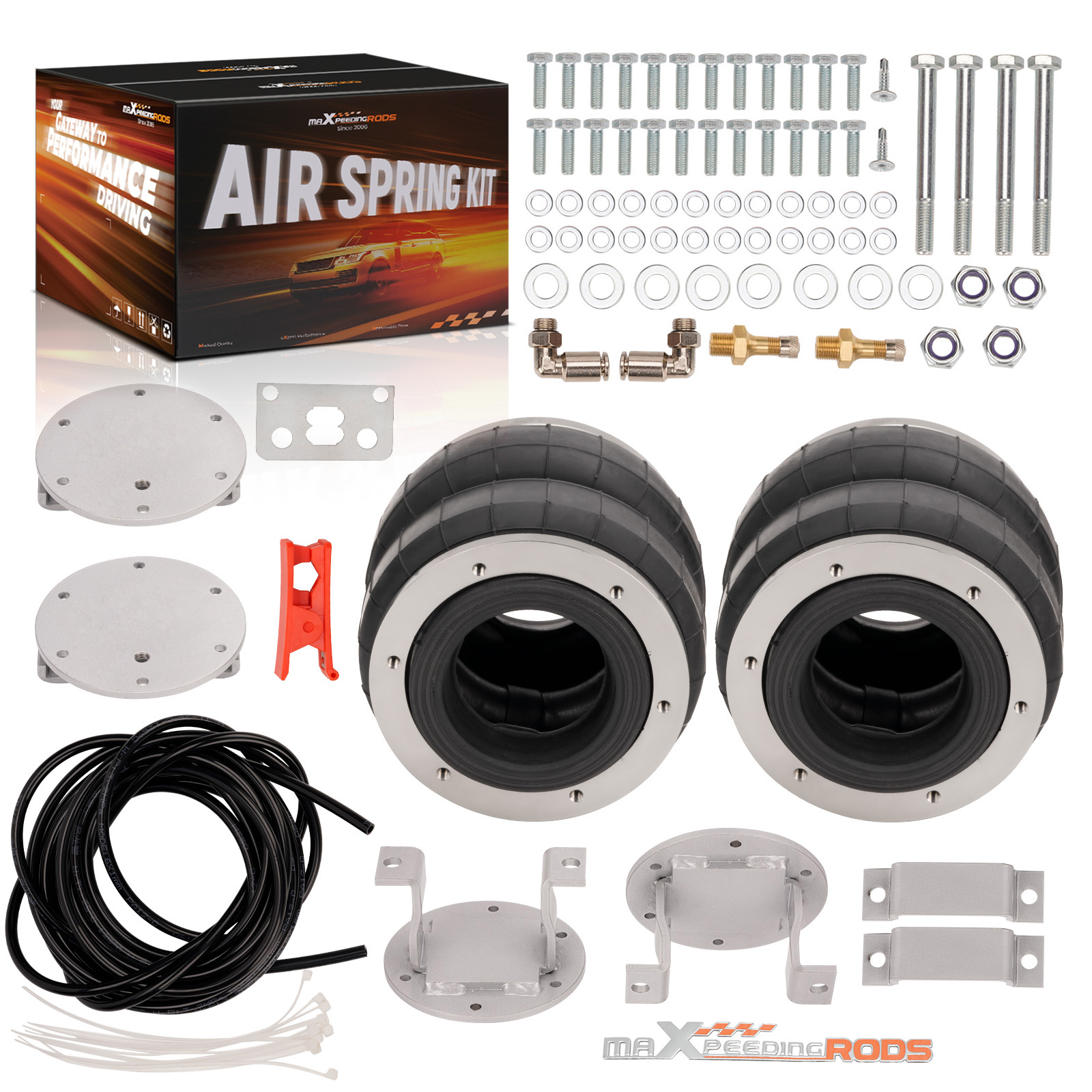 Air Suspension Bag Load Assist Set For Toyota Hilux 4WD 2005-2015 Heavy Duty