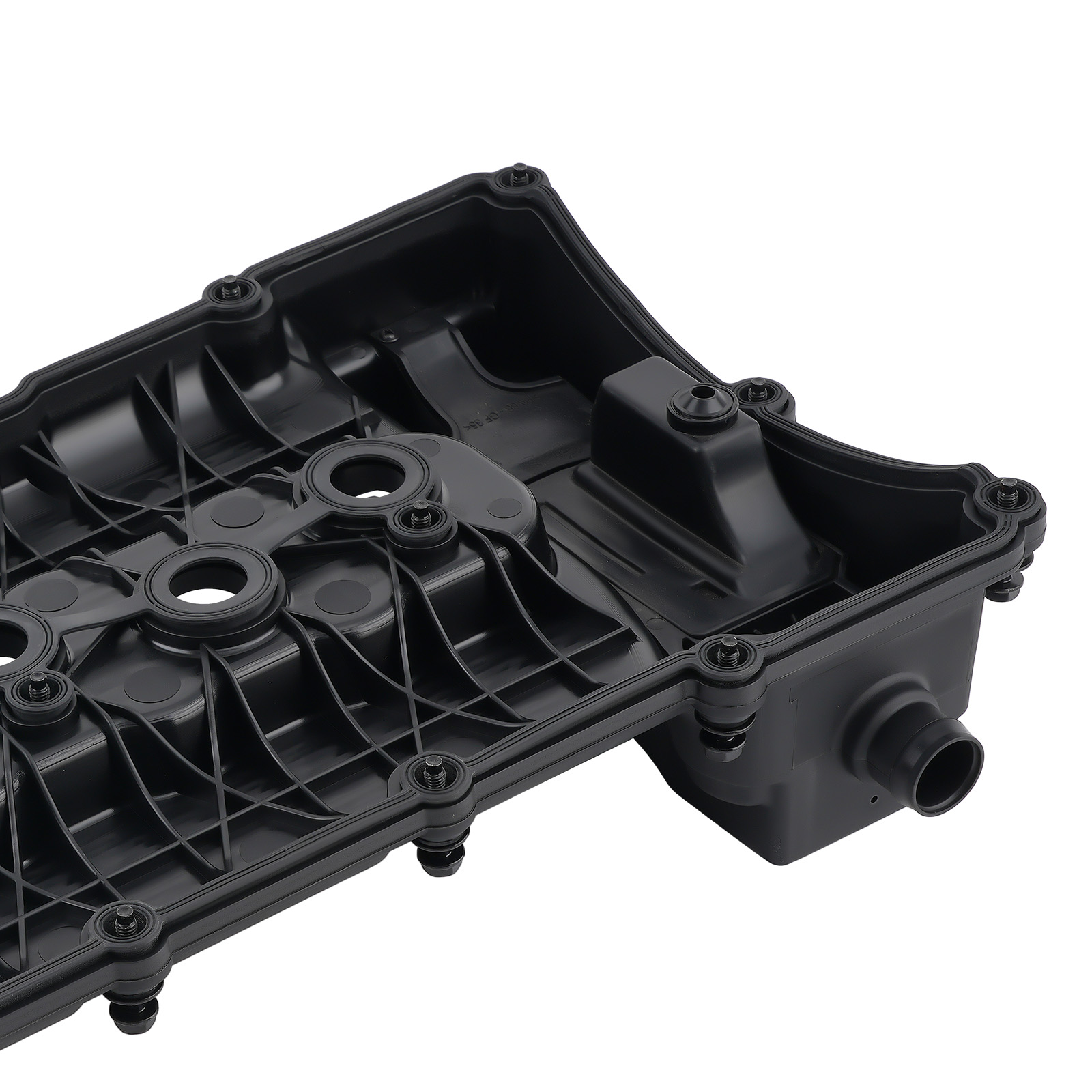 Couvre-culbuteurs noir avec joint for VW Passat CC Touareg AUDI Q7 3.6L V6