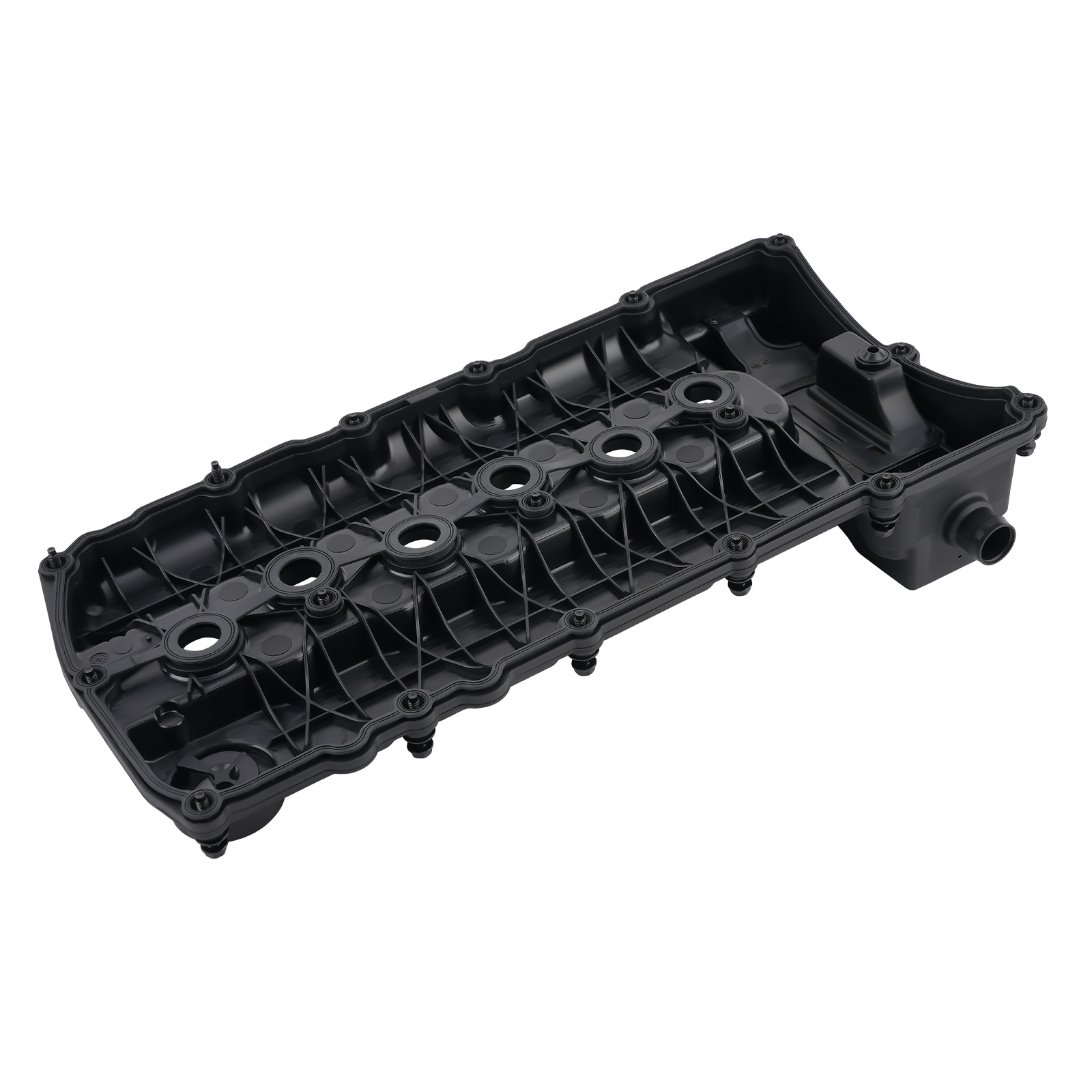 Couvre-culbuteurs noir avec joint for VW Passat CC Touareg AUDI Q7 3.6L V6