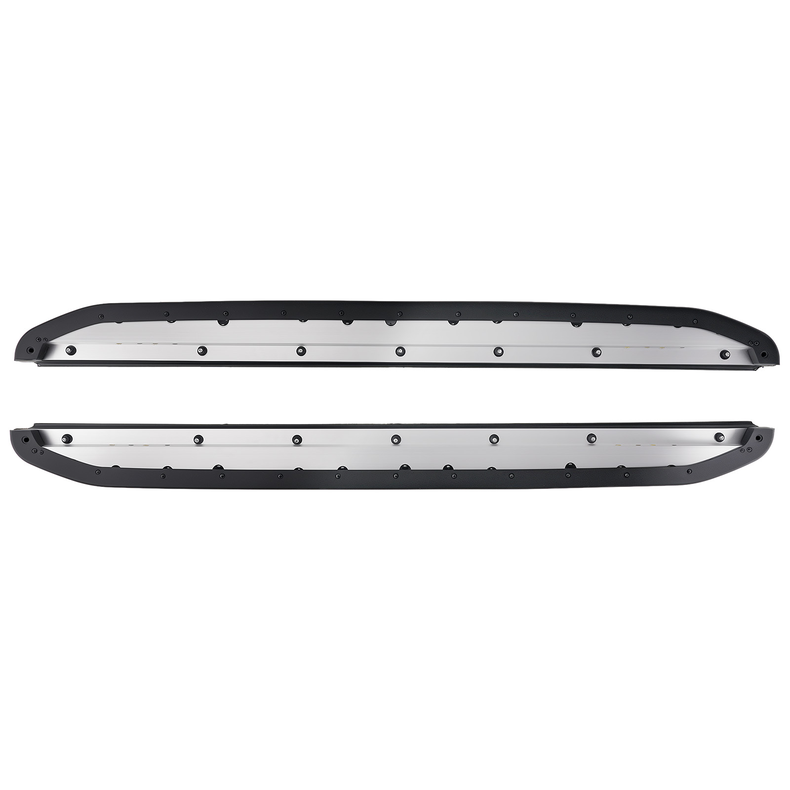 Anti-Slip Side Steps Bars for Land Rover Discovery Sport L550 2014-24 Pair Black