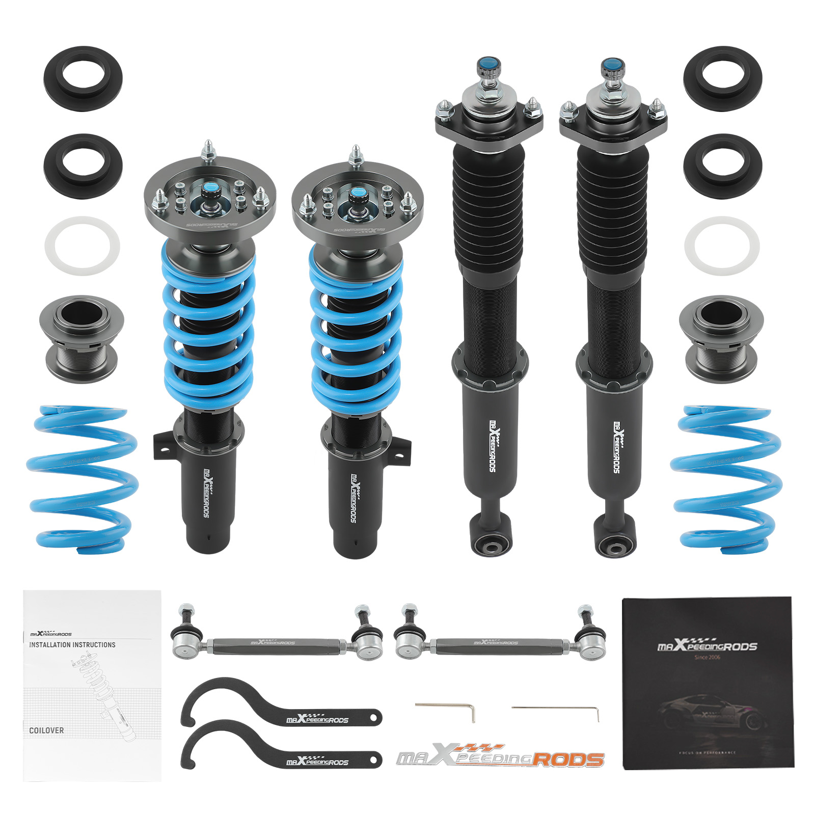 Kit Suspension Combine Fileté for BMW E46 Serie 3 Coupé & Convertible 2001-2006