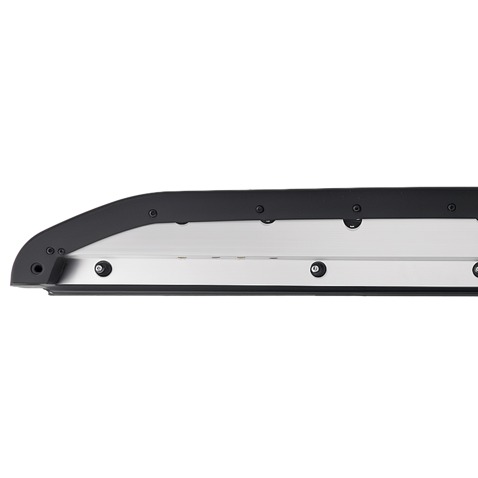 Anti-Slip Side Steps Bars for Land Rover Discovery Sport L550 2014-24 Pair Black