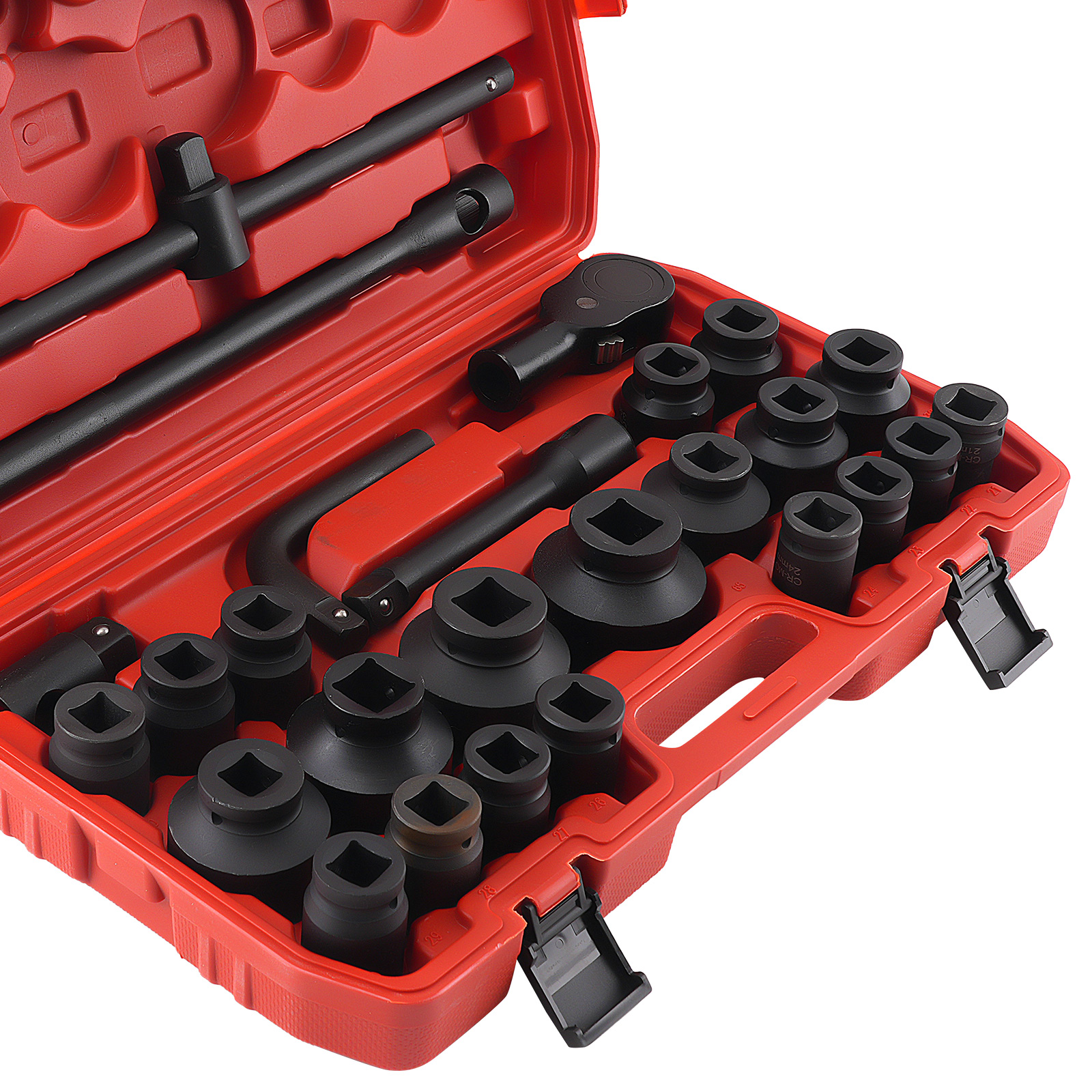 23pc Metric Impact Socket 3/4