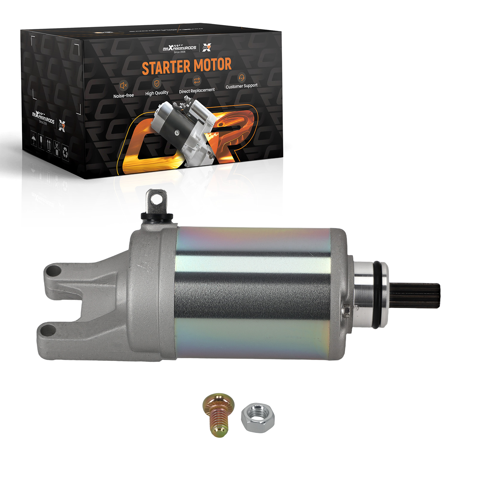 12V Starter Motor for Suzuki GSF400/GSF600/GSF650 Bandit 1989-2006 9 Teeth