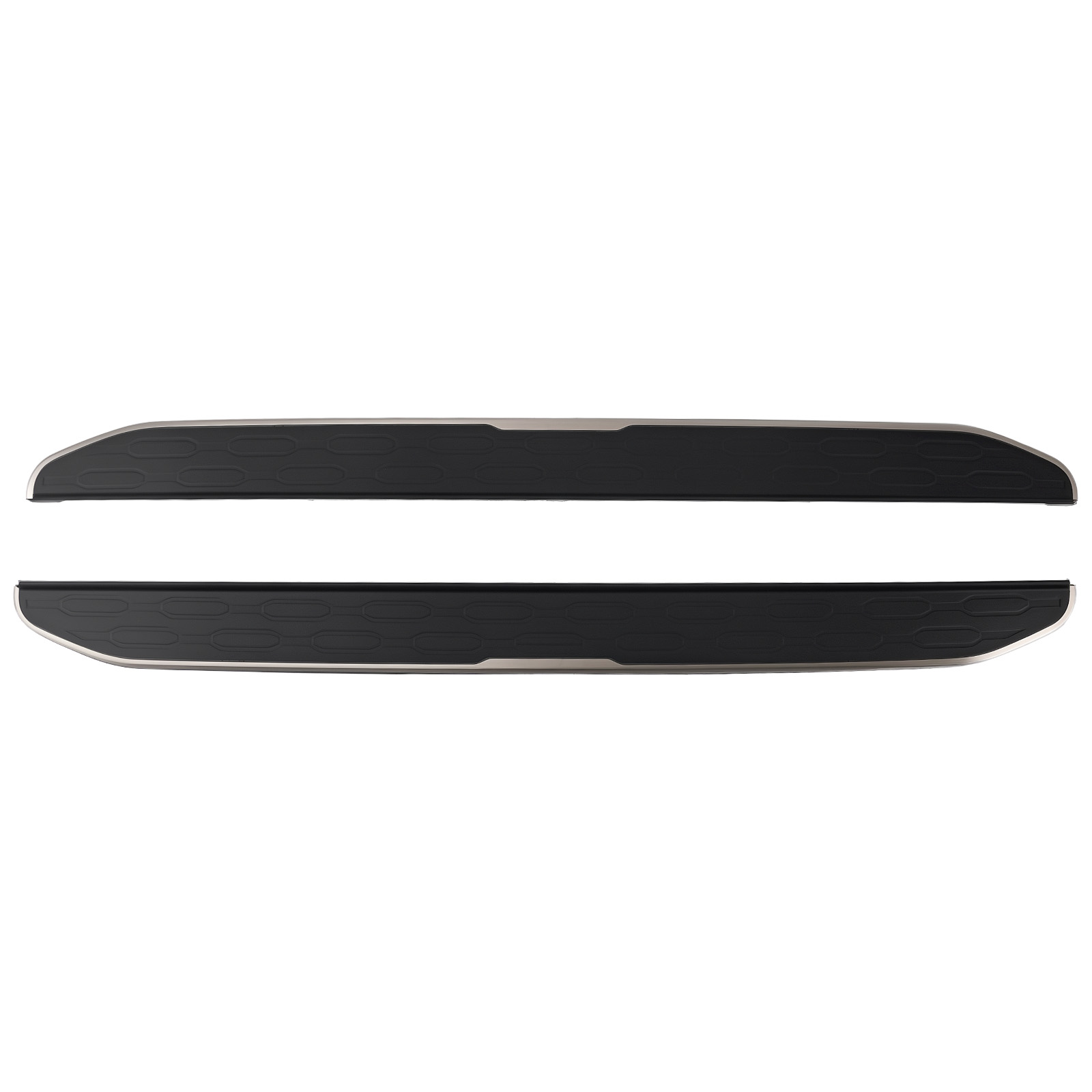 Anti-Slip Side Steps Bars for Land Rover Discovery Sport L550 2014-24 Pair Black