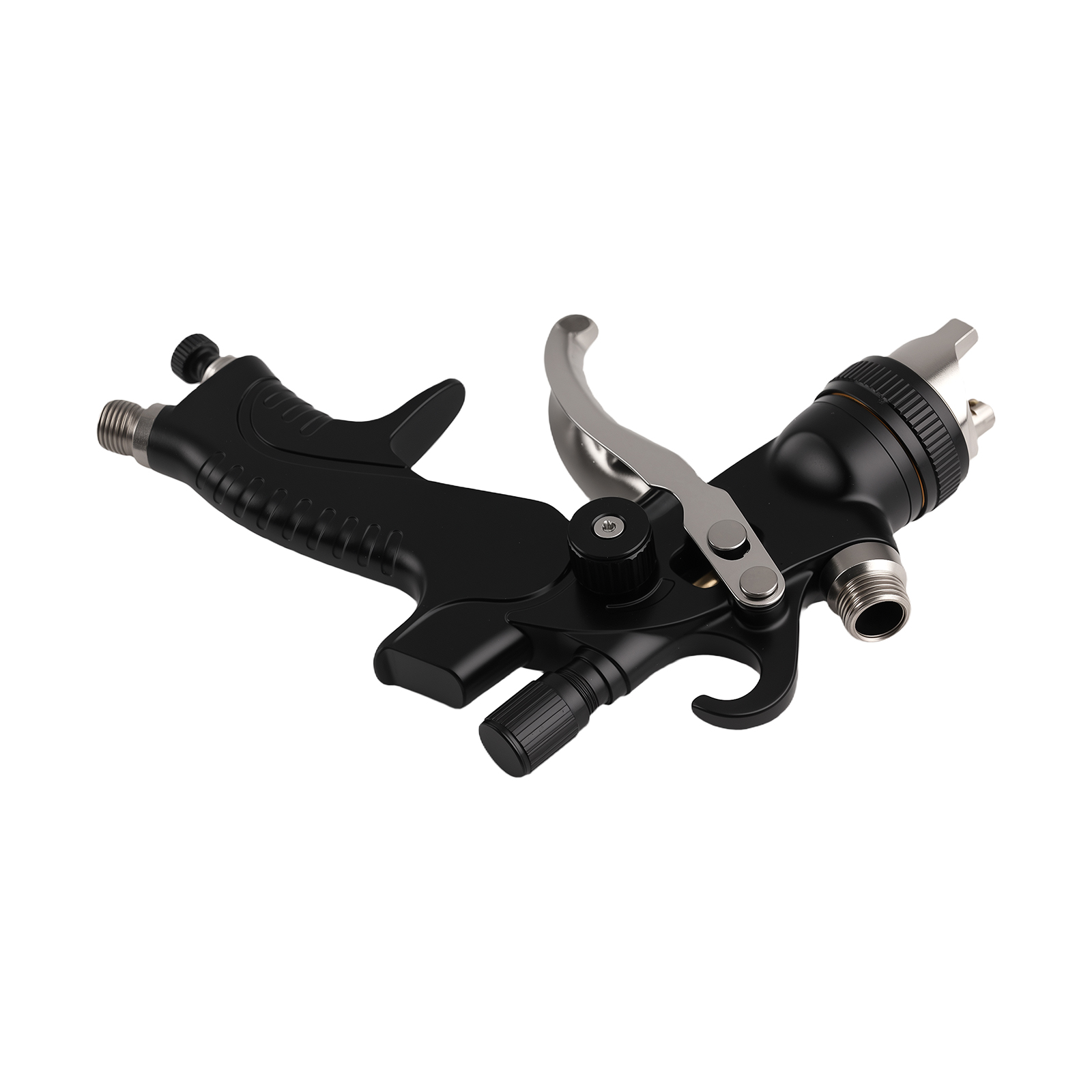 600ml Gravity Feed Spray Gun Set for Automotive Furniture Painting 3 Nozzle Size