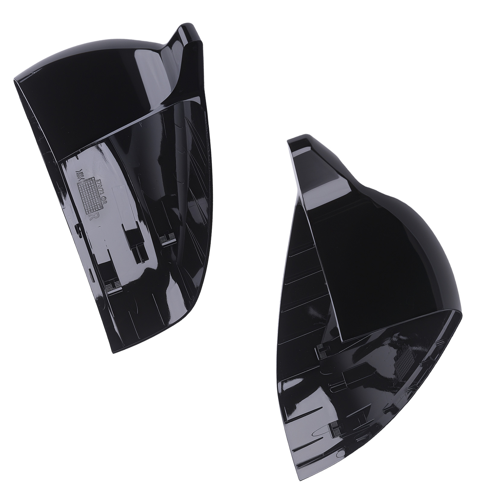 Wing Mirror Cover Caps for BMW X5 E70 X6 E71 07-13 51162182697 Gloss Black  Pair