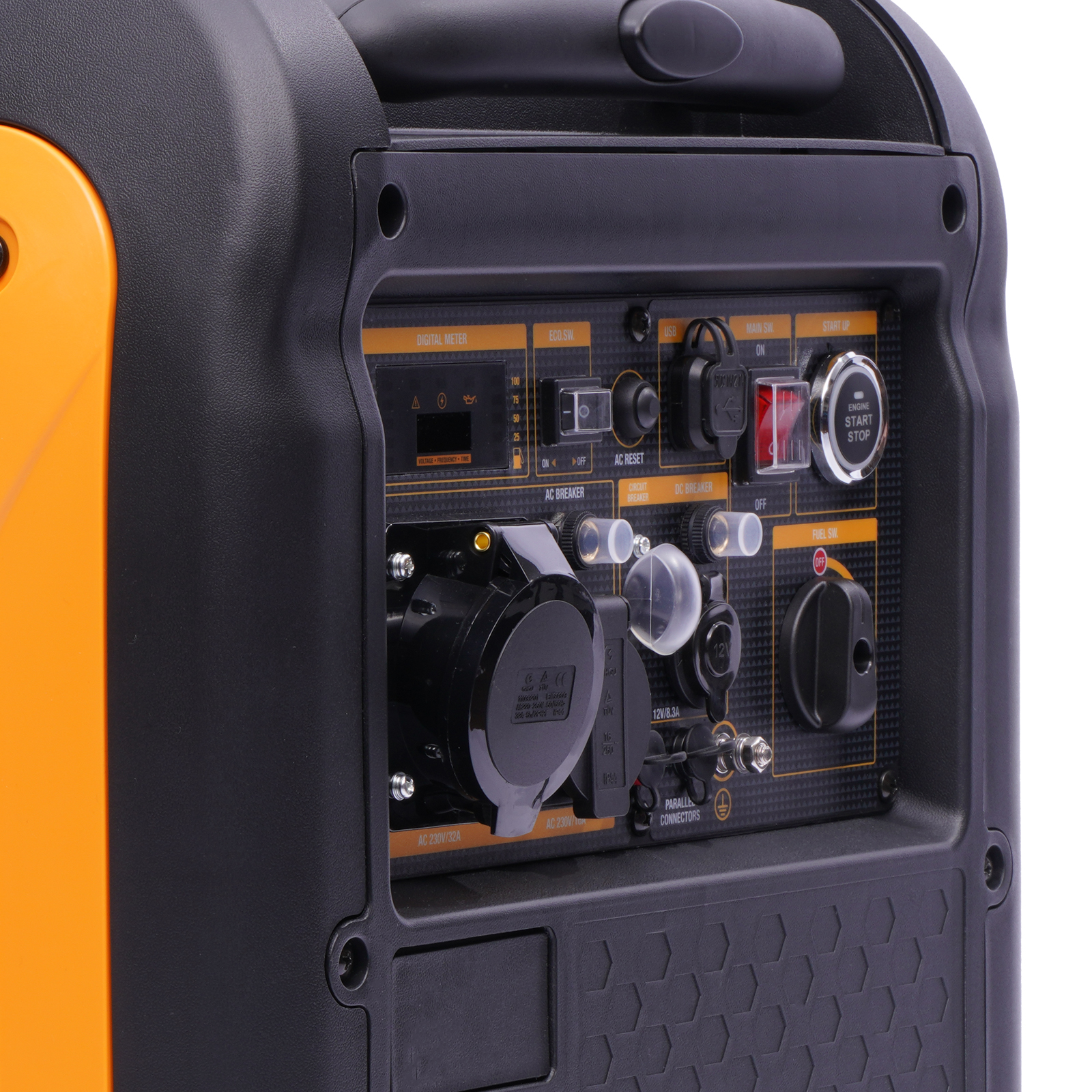 Groupes électrogènes Inverter 5KW Démarrage à distance génerateur 52kg portable
