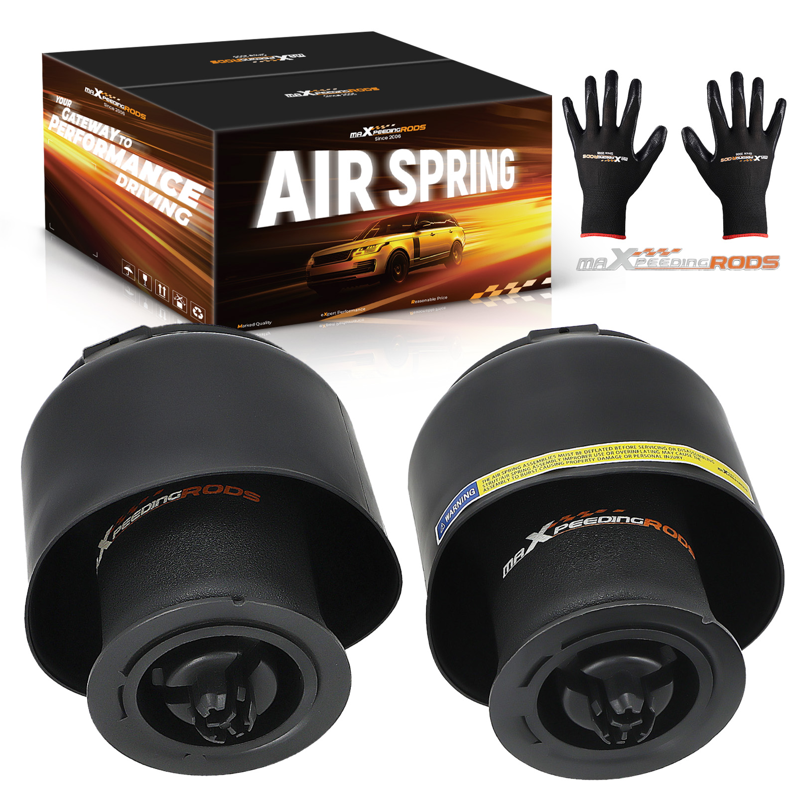 2x Arrière Air Suspension Pneumatique for BMW Série 5 F07 F10 F11 37106781843