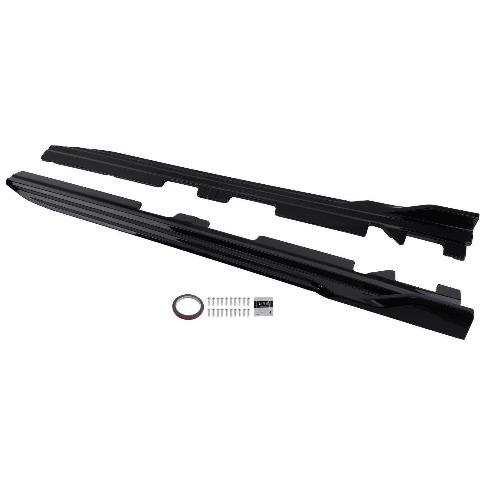 ABS Side Skirt Extension for BMW X3 X4 G01 G02 2018-2023 Black Body Panel Kit